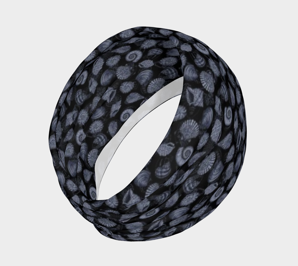 Navy Shell Headband