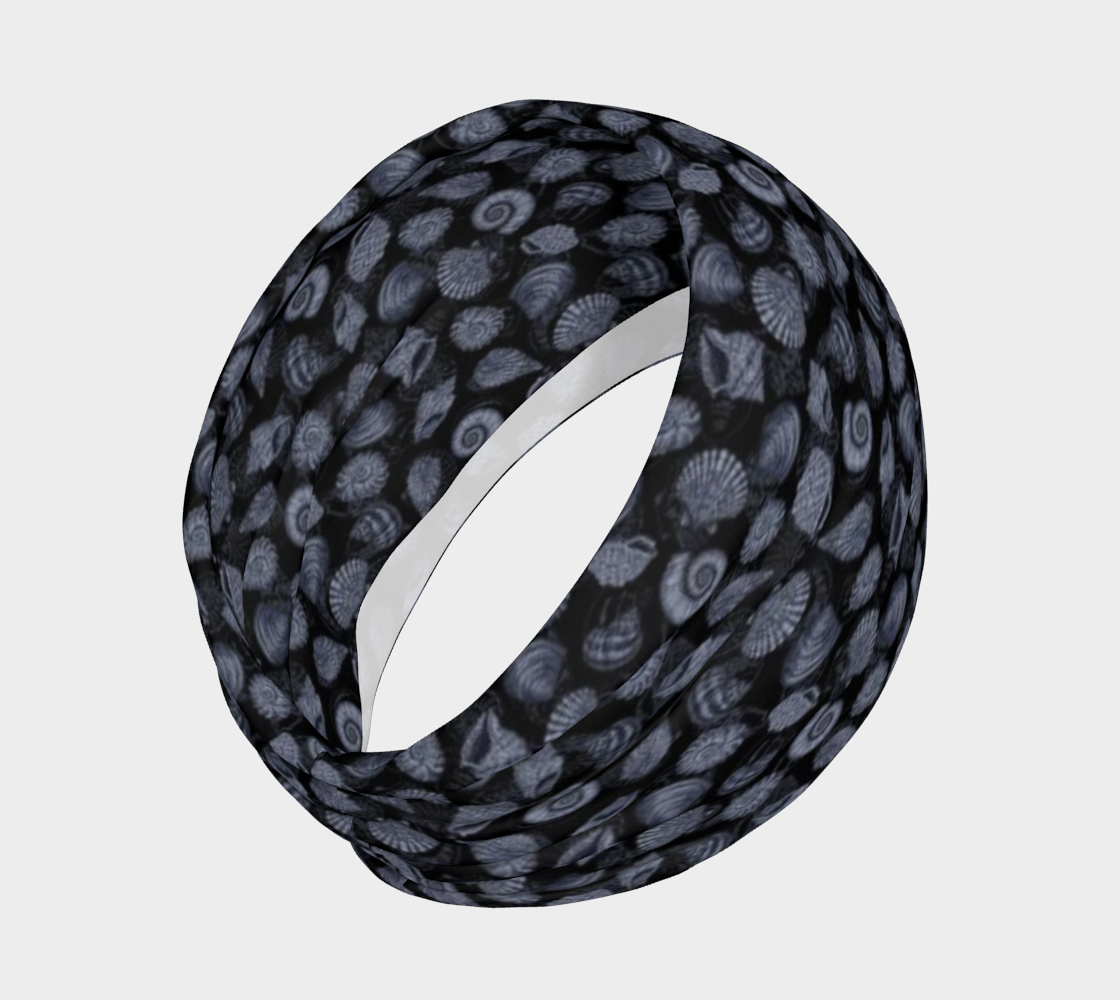 Navy Shell Headband