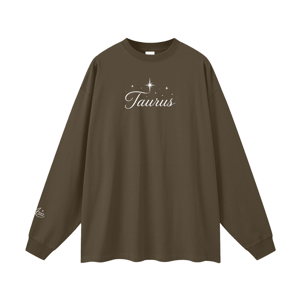 Pure Cotton Taurus Long Sleeve T-Shirt