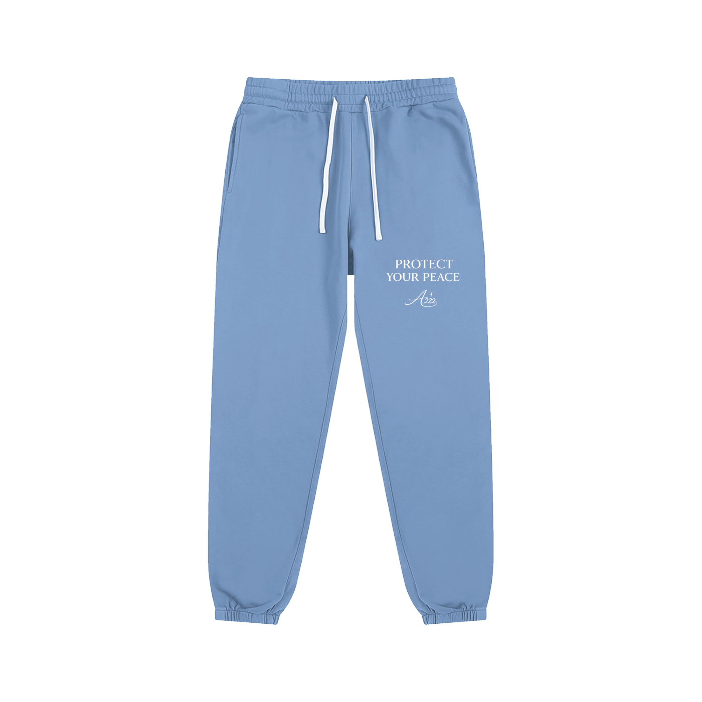Pure Cotton Protect your Peace Cuffed Joggers