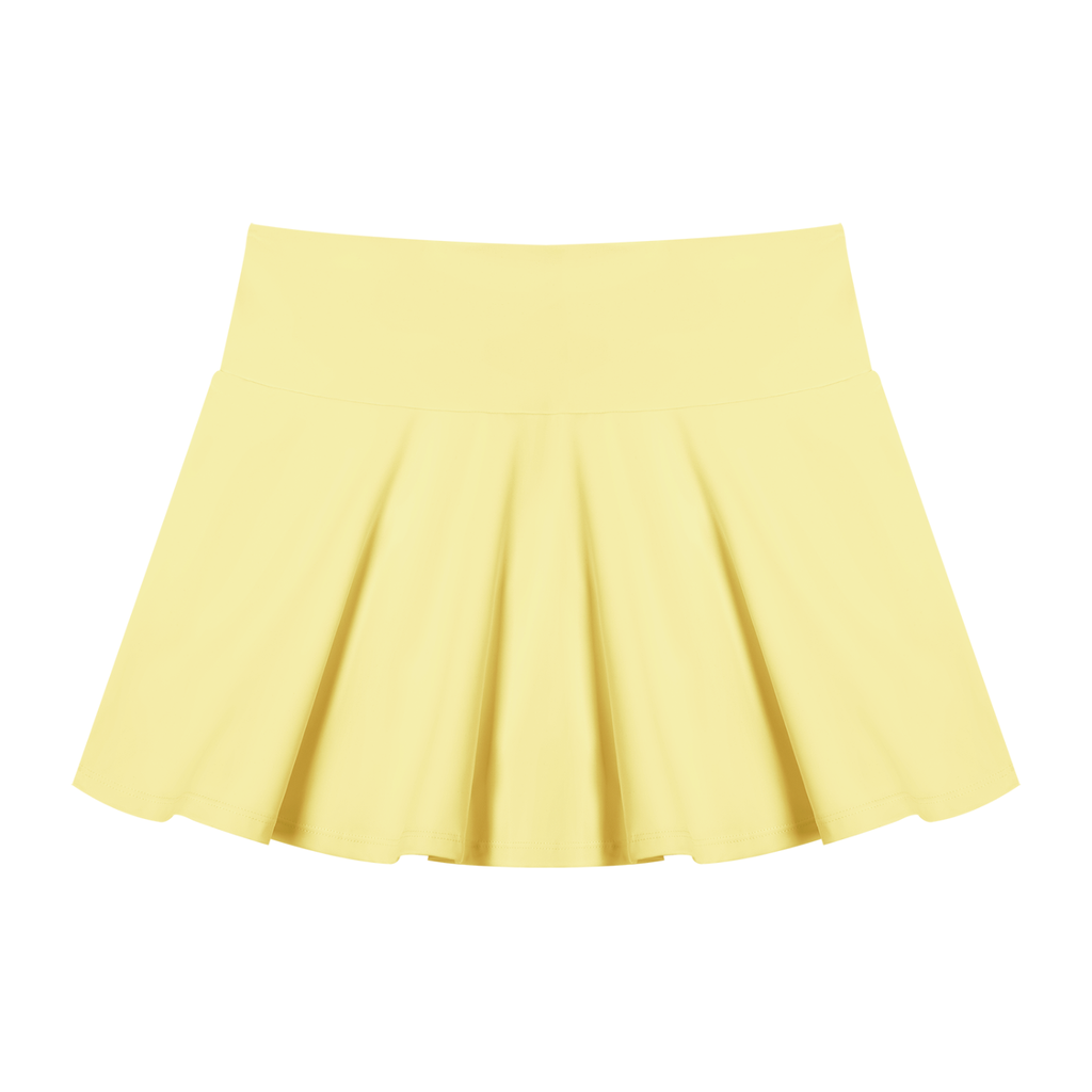 Lemon Sorbet 🍋 Pleated Active Skirt