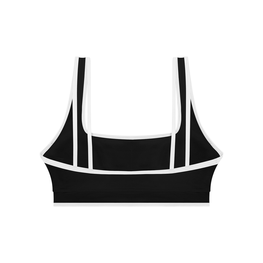 Colour Block Yoga Sports Bra