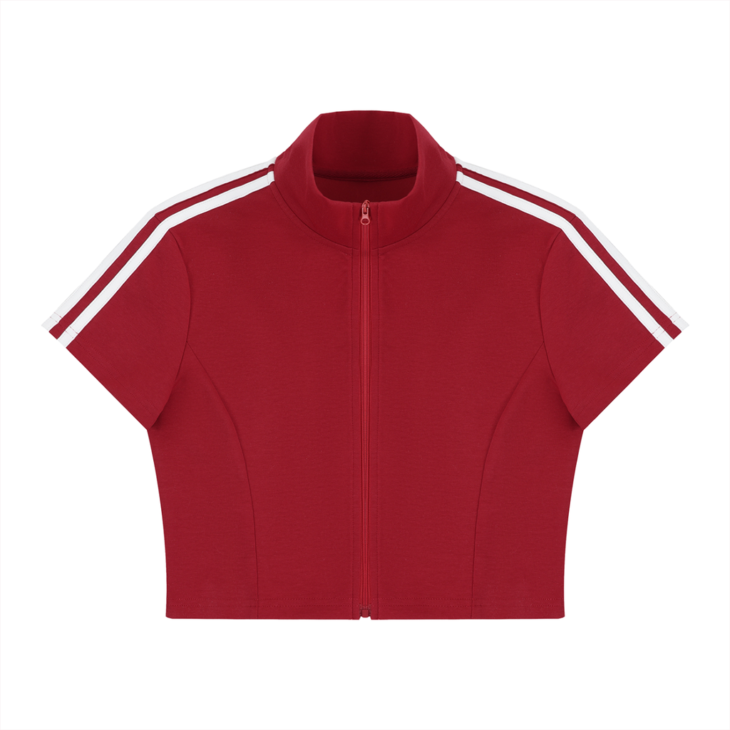 A222 Sculpt Zip Top
