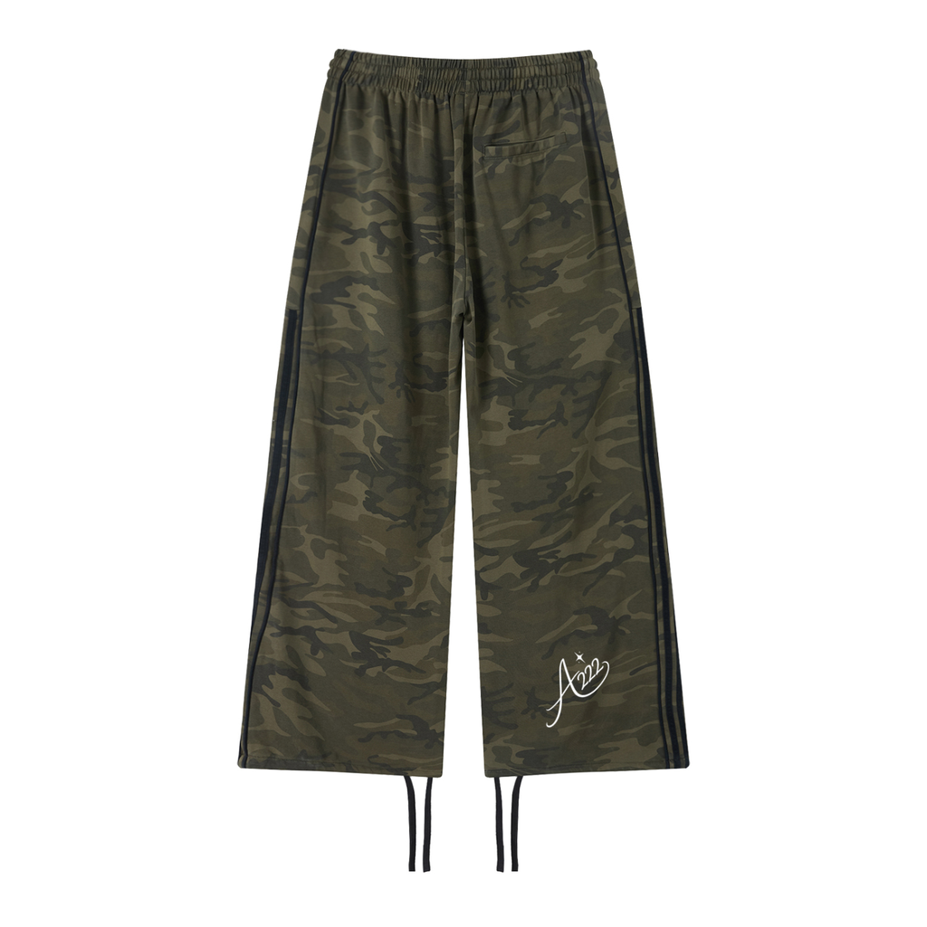 Camo Wide Leg Sweatpants