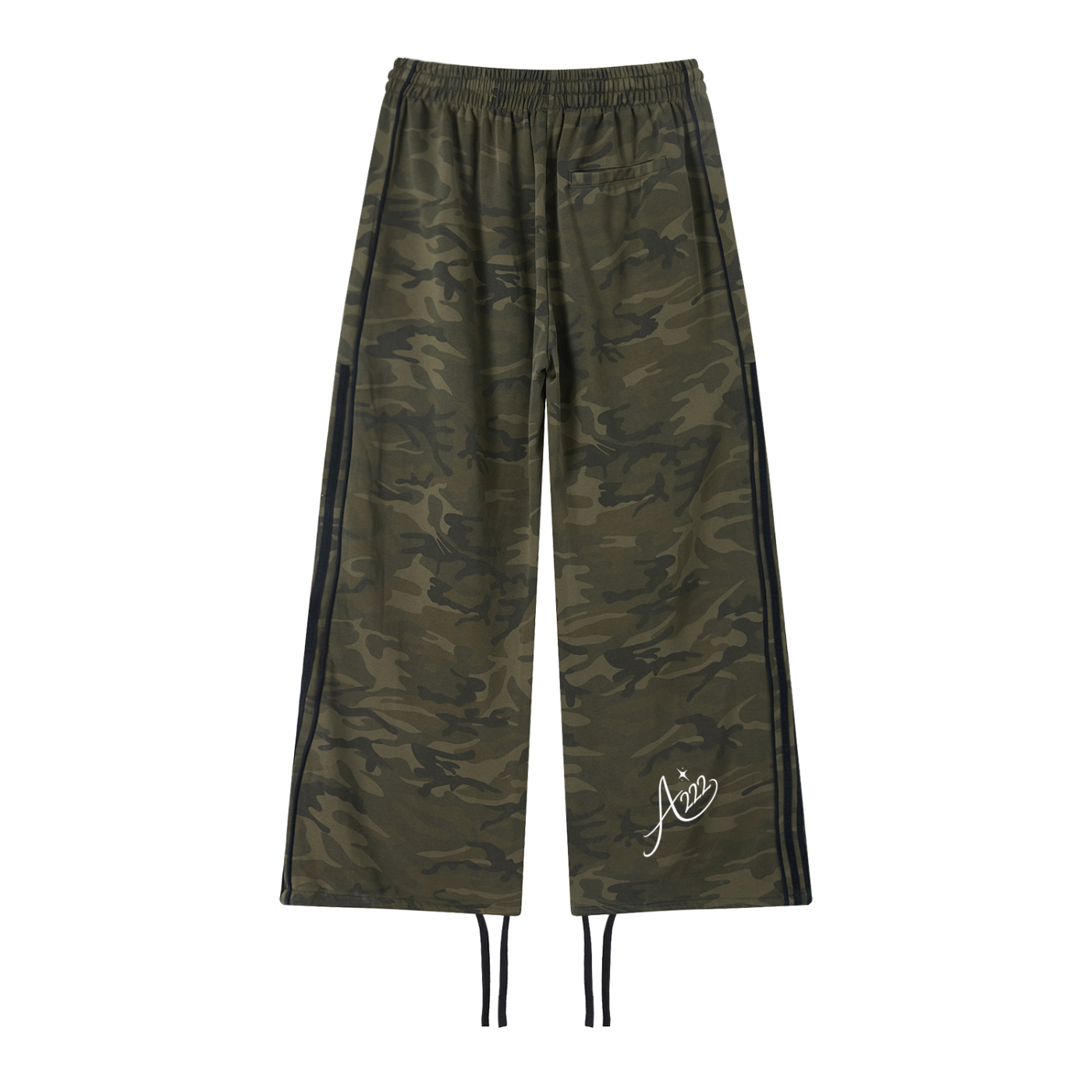 Camo Wide Leg Sweatpants