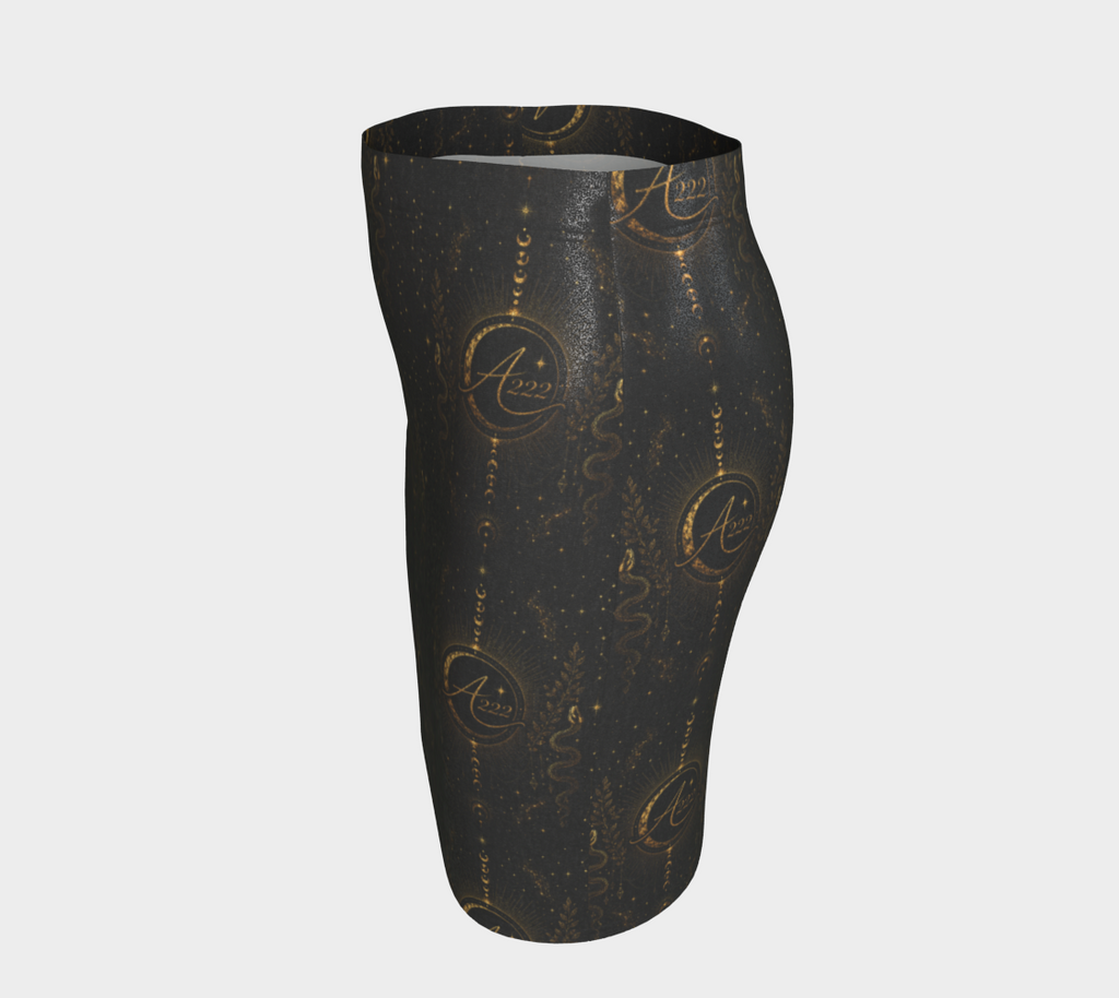 Dark Goddess Glitter Skirt