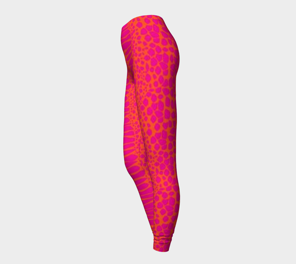Neon Snake Leggings