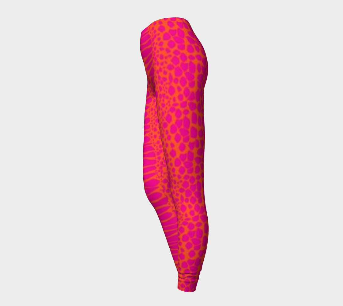 Neon Snake Leggings