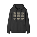 Angel Number Cotton Hoodie
