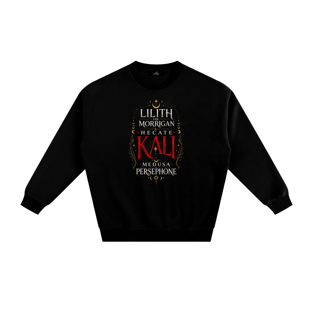 Dark Goddess Fleece Sweatshirt
