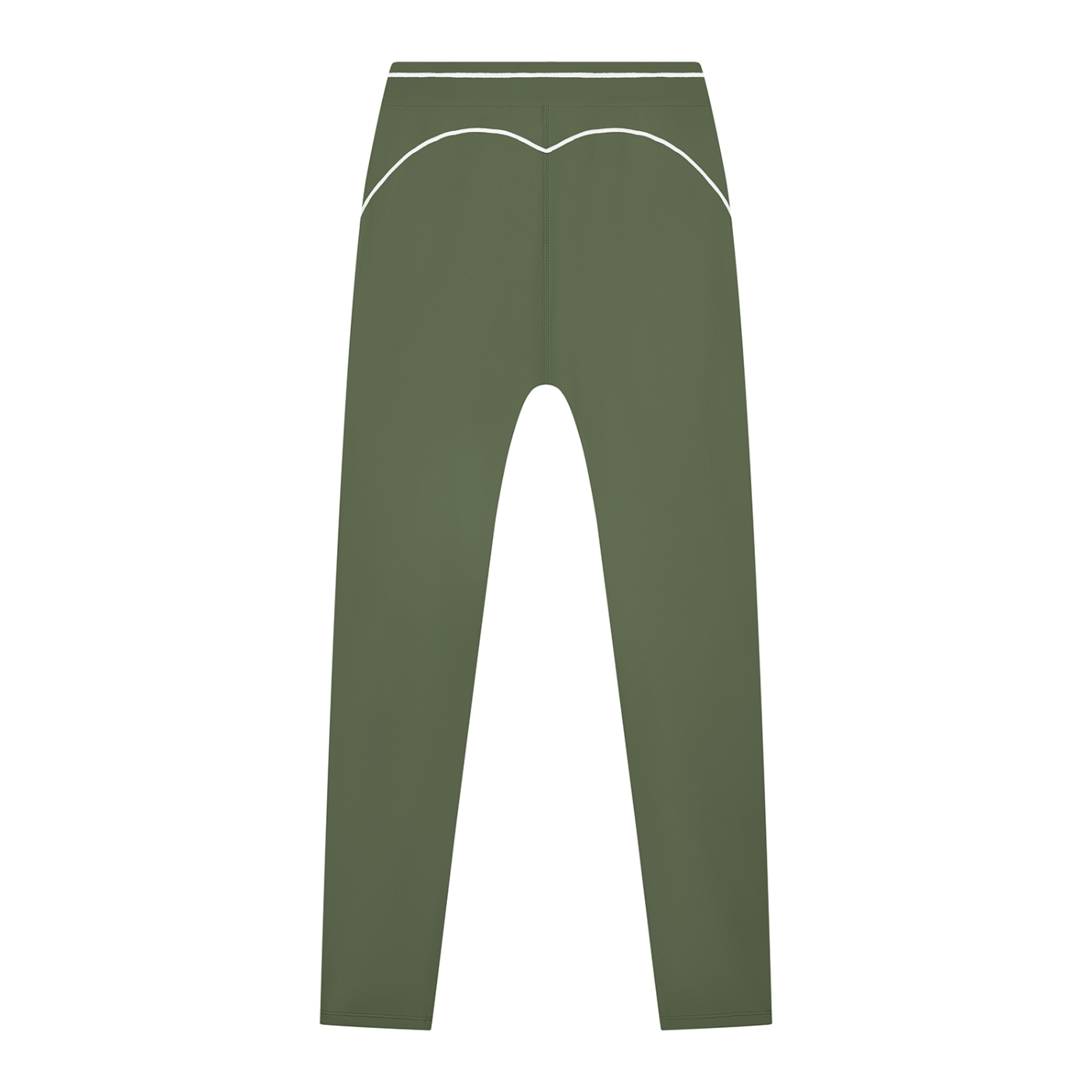 High Rise Topstitching Leggings
