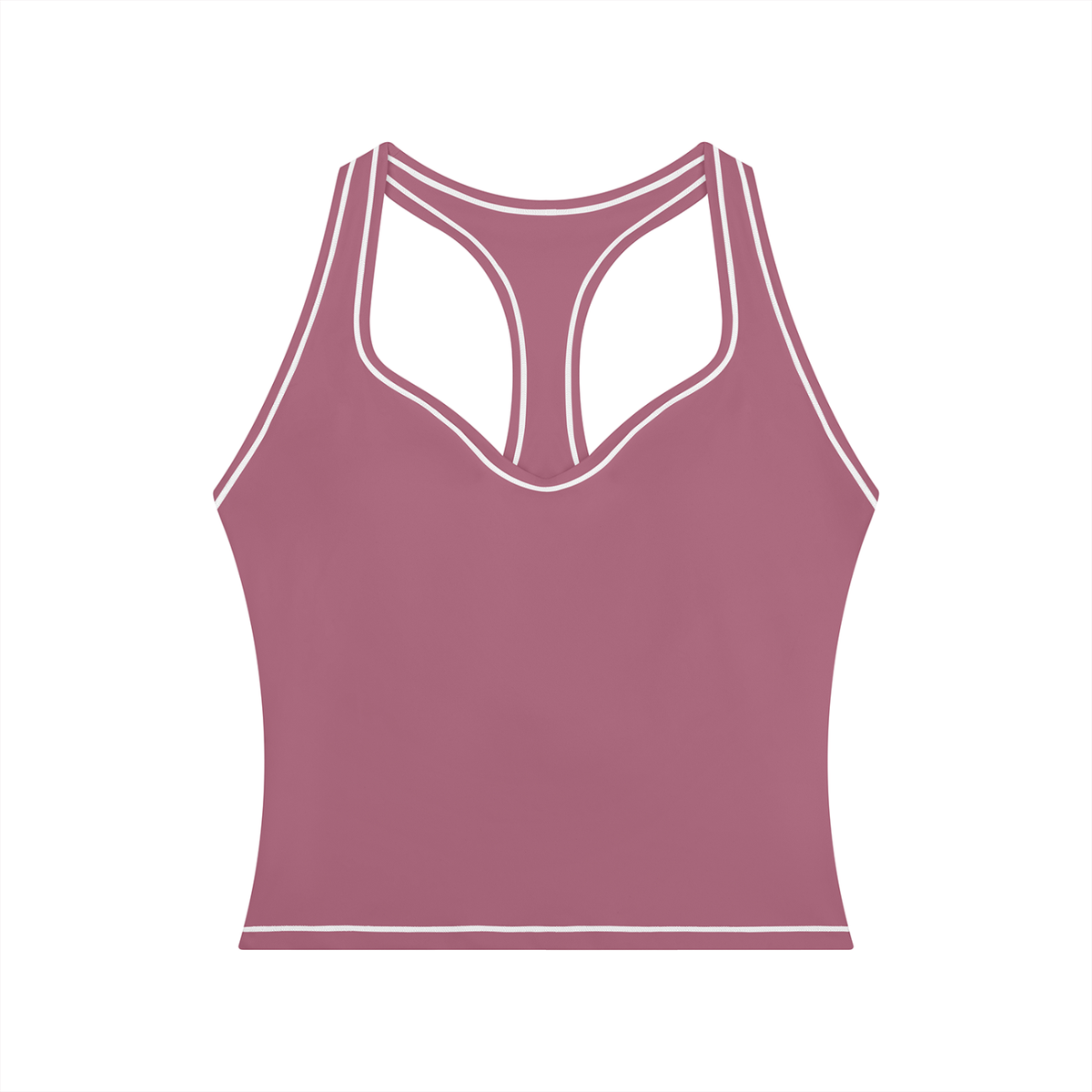 Topstitching Yoga Tank Top