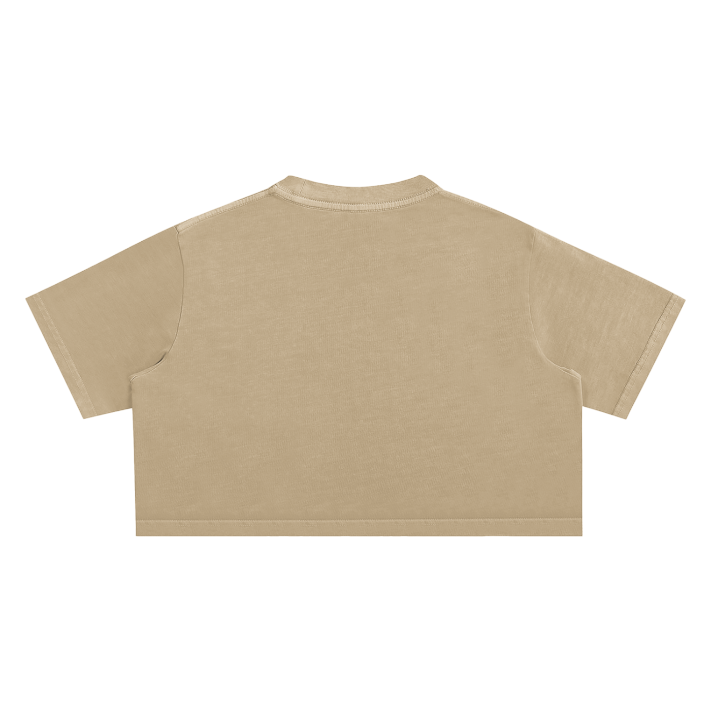 Cherry Leopard Snow Washed Crop Top