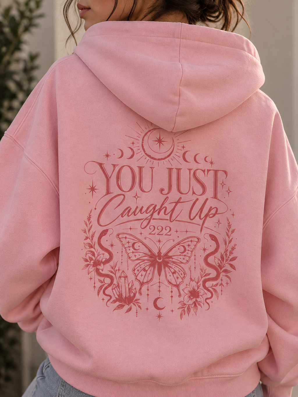 Just Caught Up Fleece Zip Hoodie