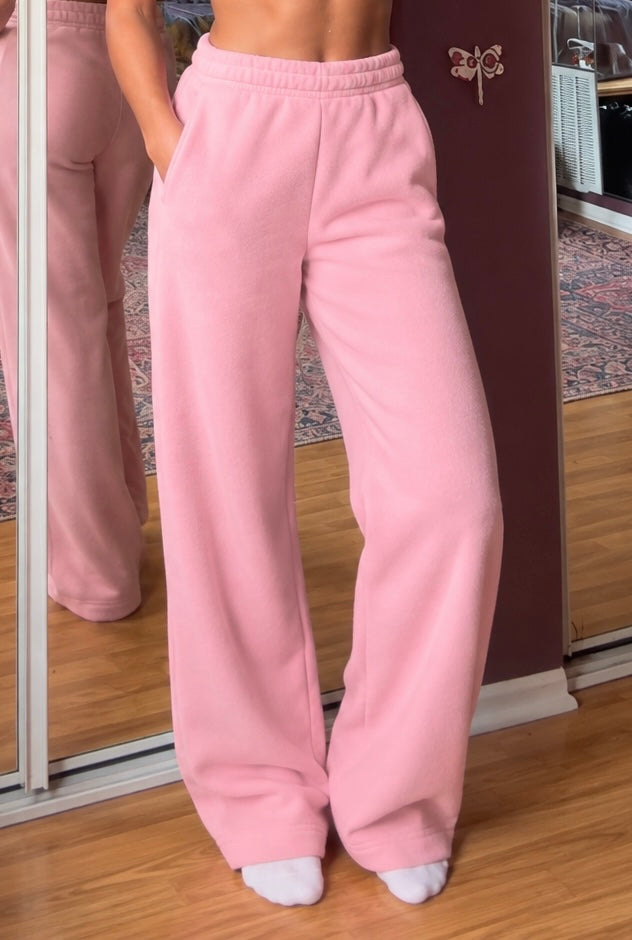 Straight Leg Fleece Joggers