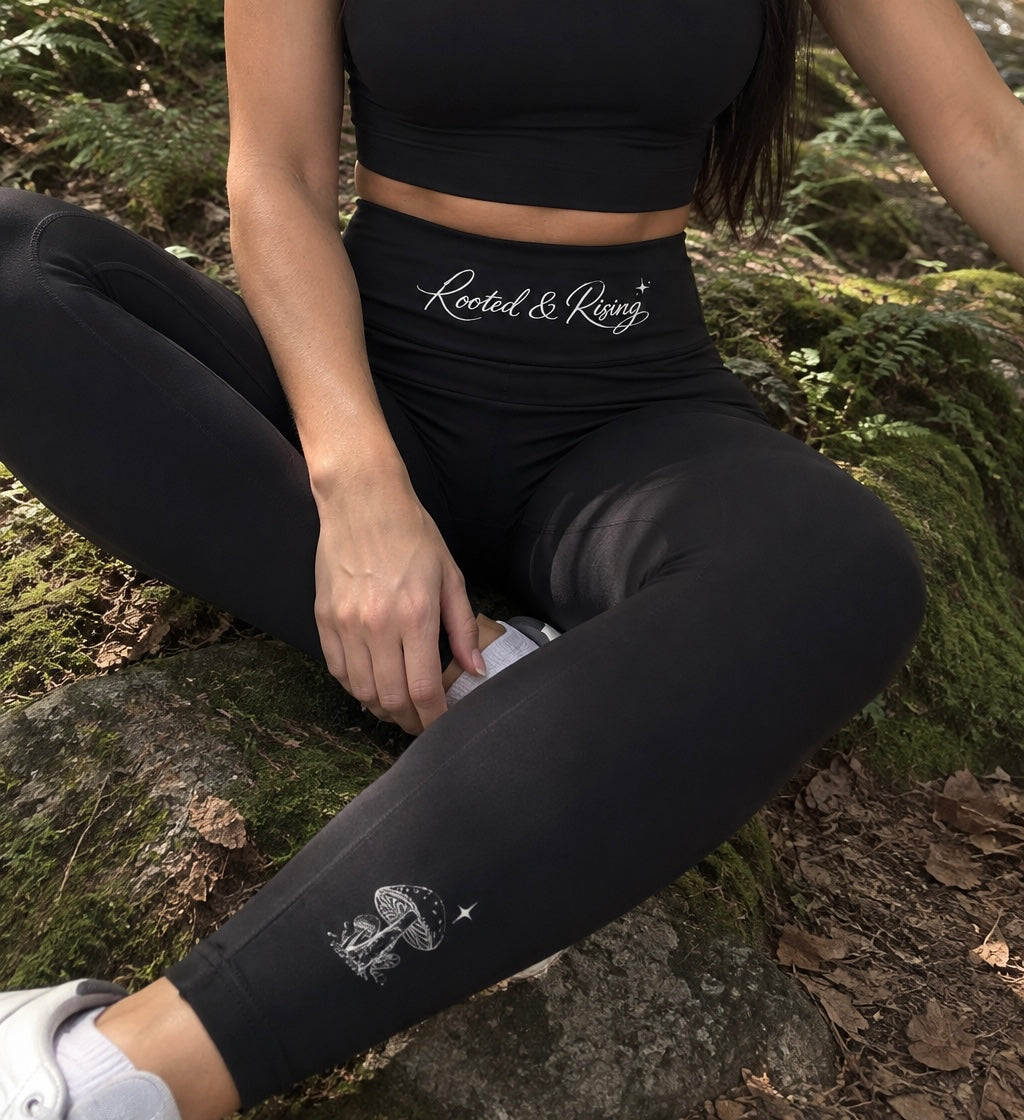 Rooted & Rising Yoga Leggings