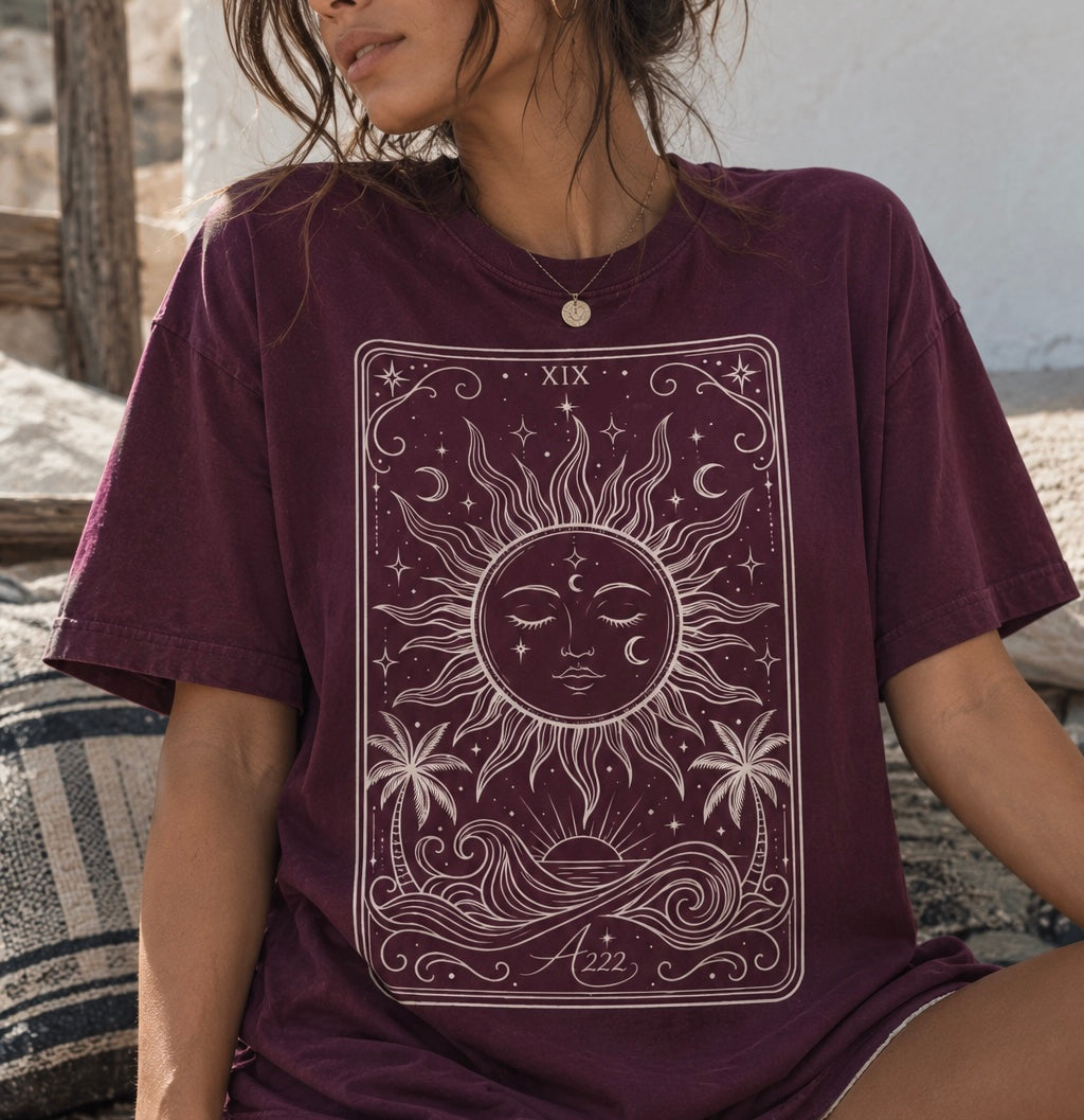 Sun Tarot Pure Cotton T-Shirt