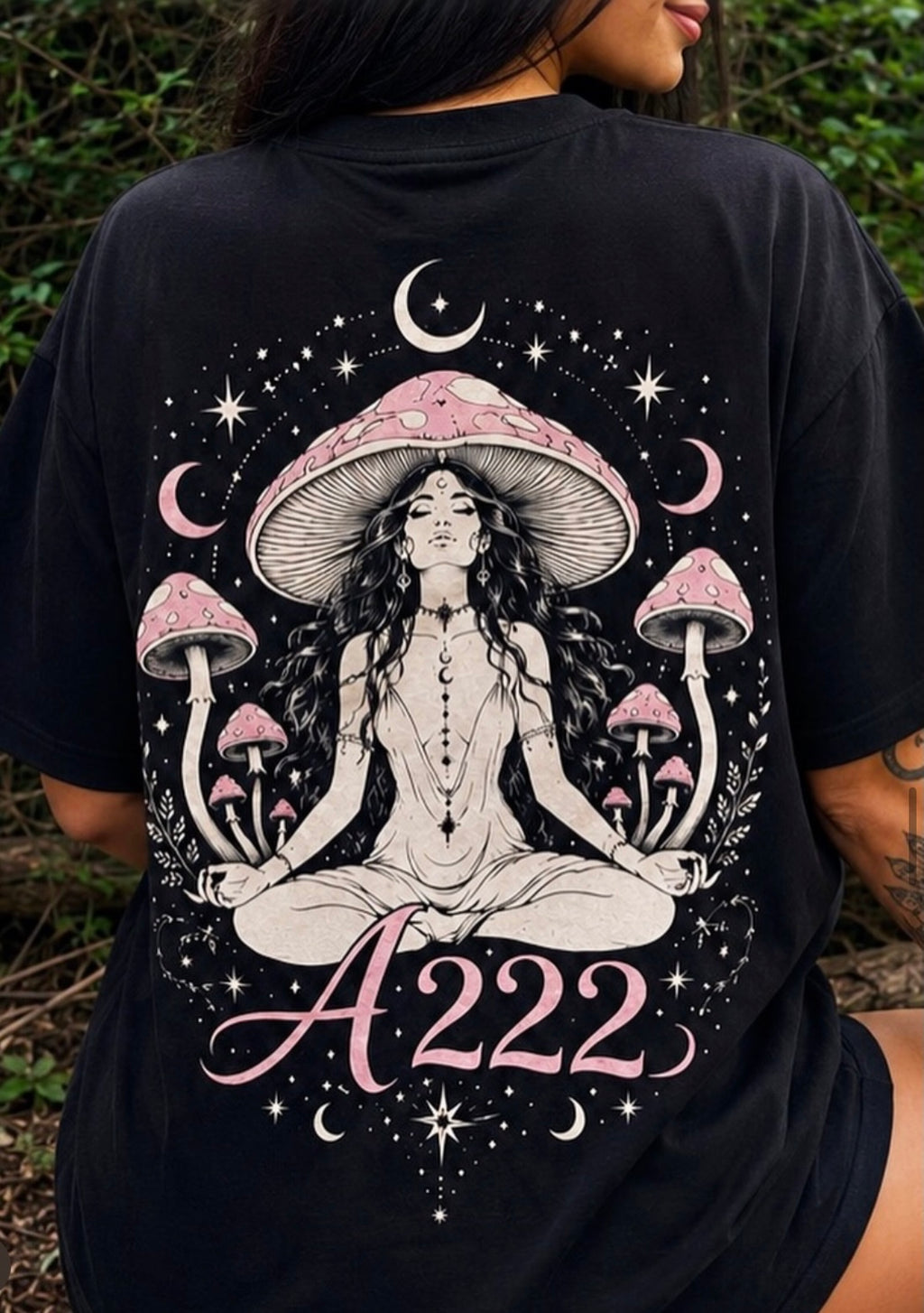Mushroom Goddess 🍄 Oversize T-Shirt