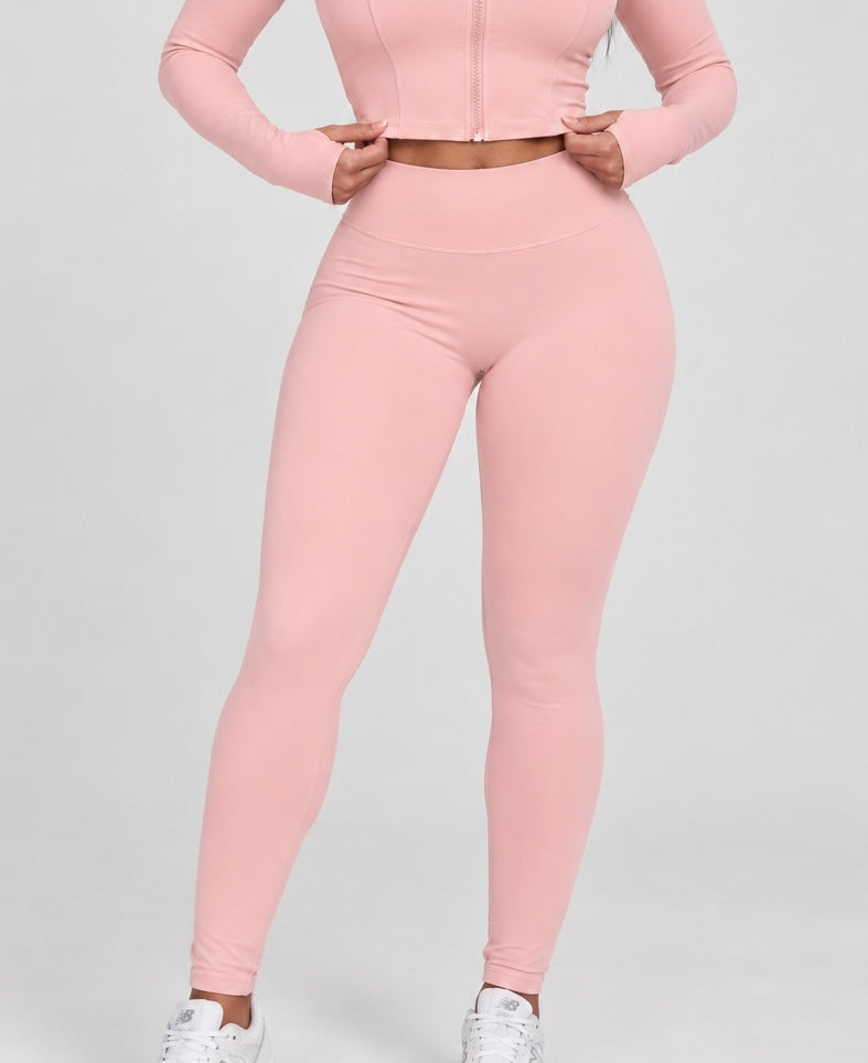 Blush High Waisted Leggings