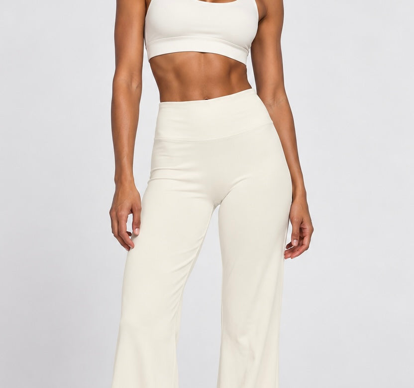High Waisted Straight Leg Leggings