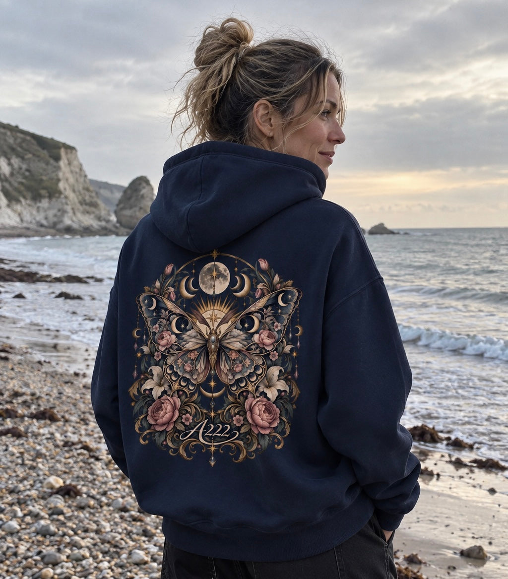 Mystic Metamorphosis Oversize Fleeced Hoodie