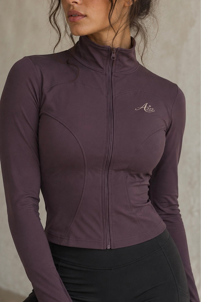 Black Cherry Active Jacket