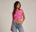 Bow Short Sleeve T-Shirt
