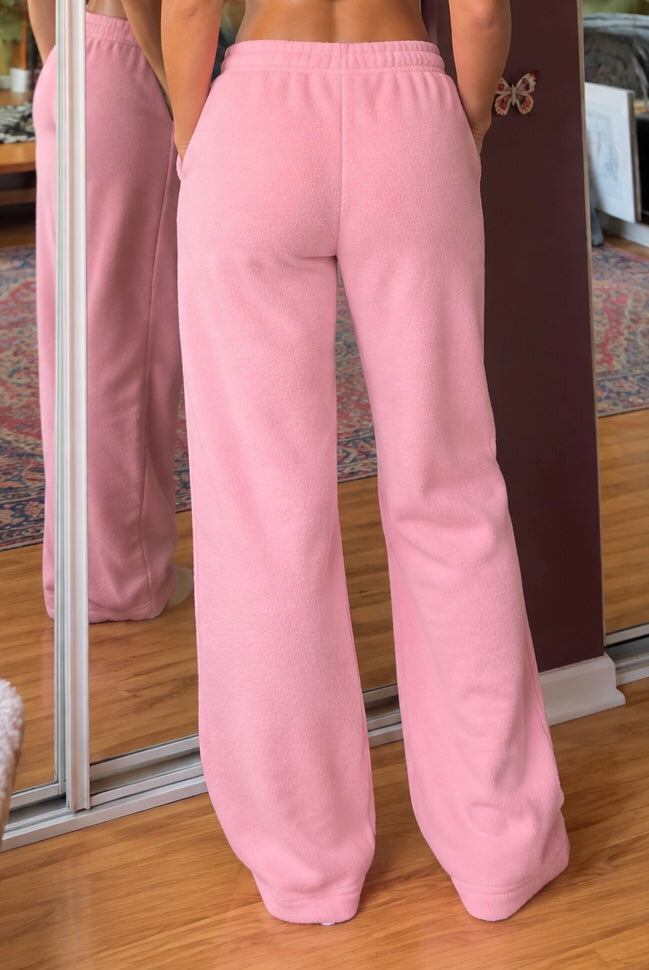 Straight Leg Fleece Joggers