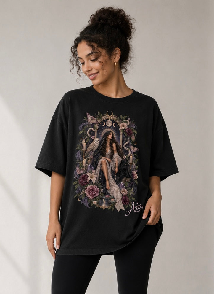 The High Priestess Oversized T-Shirt