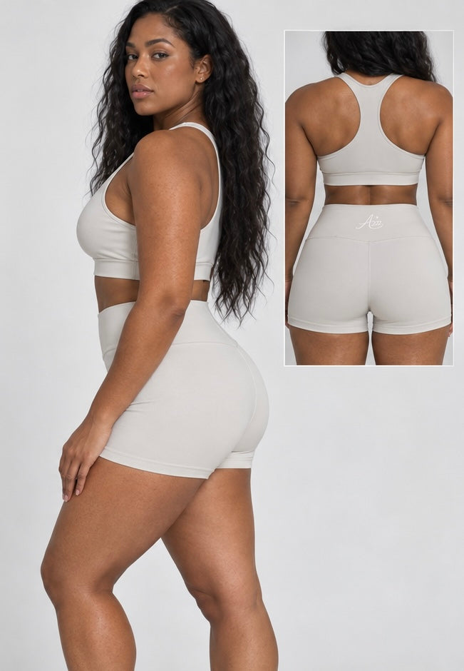 High waist Active  Shorts