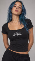 Anti Social Square Neck Active T-Shirt