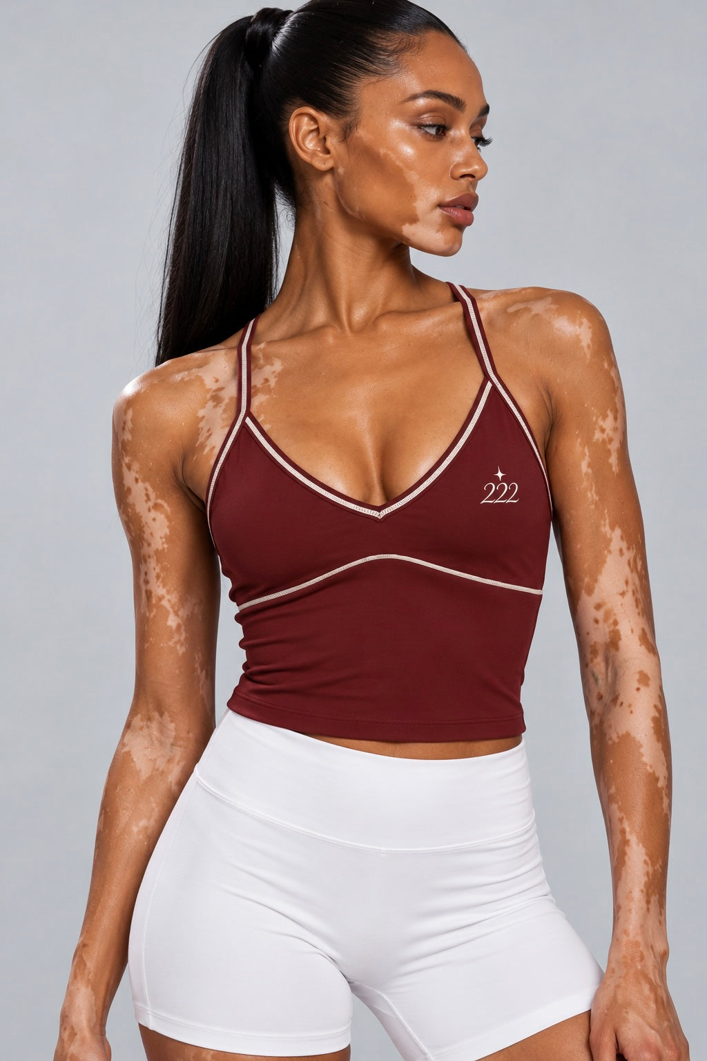 222 Topstitch Active Tank
