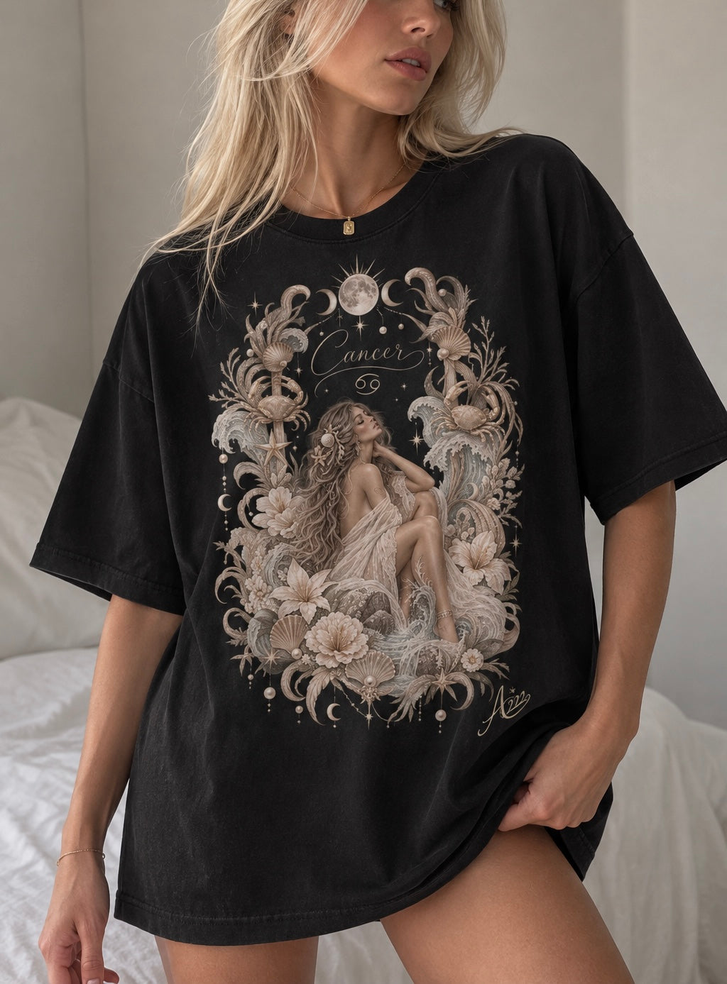 Cancer Oversized T-Shirt