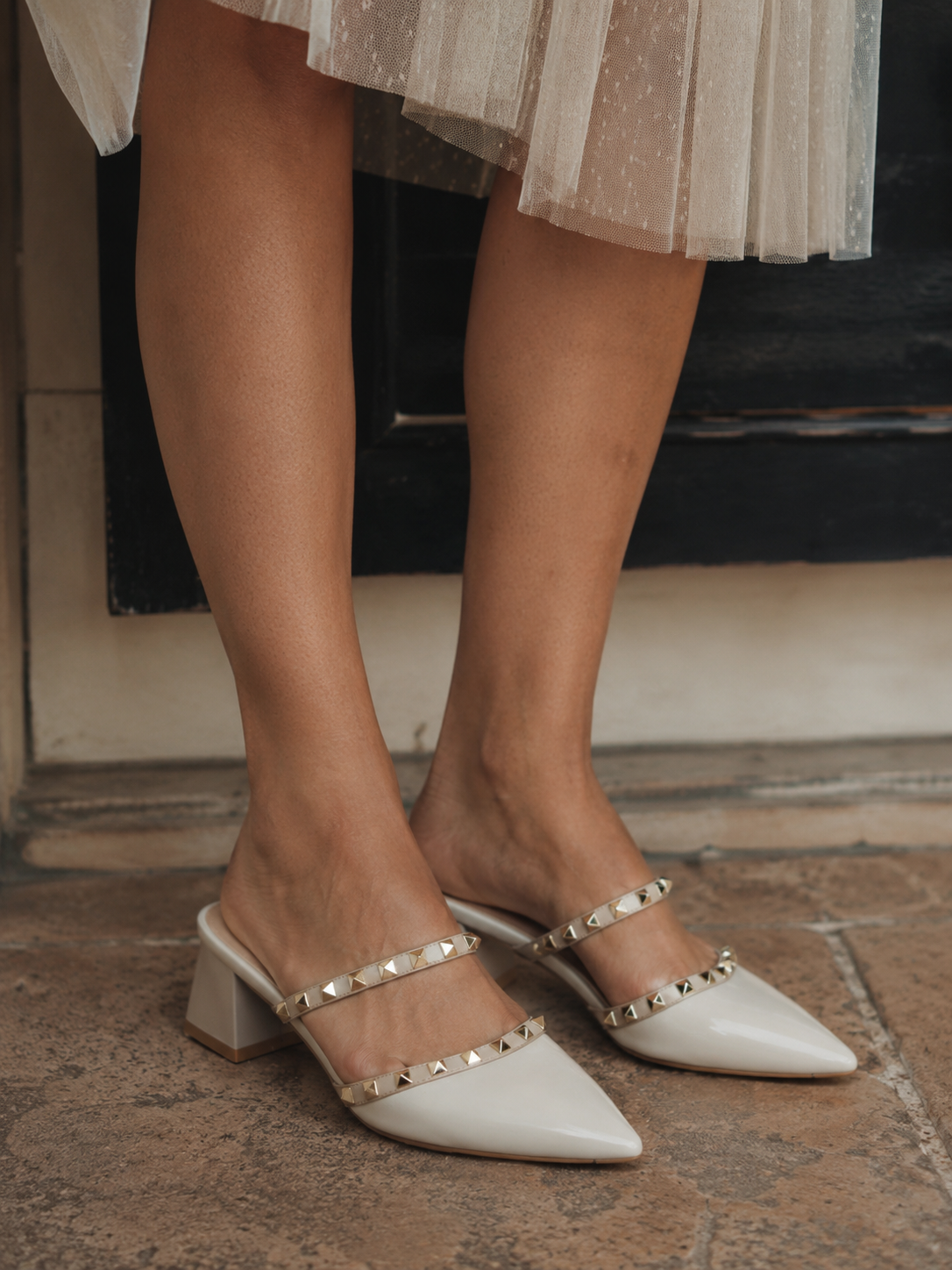 Valentina Block Heels