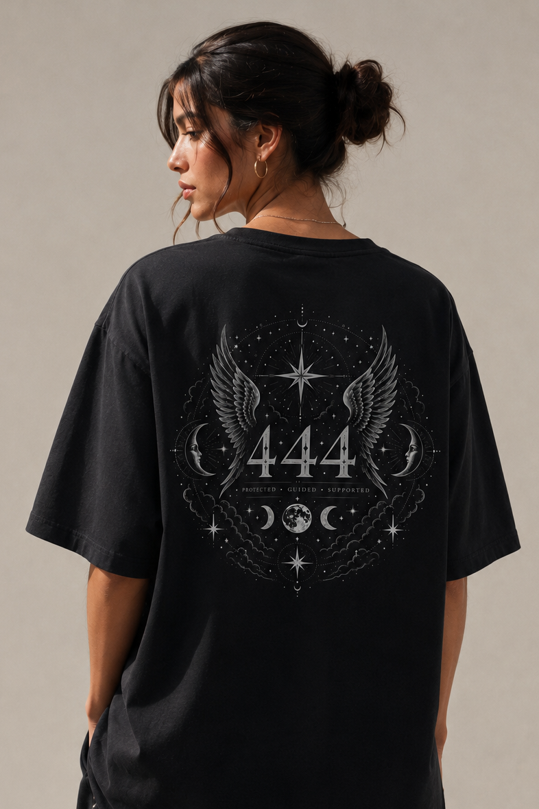 444 Pure Cotton Oversized T-Shirt