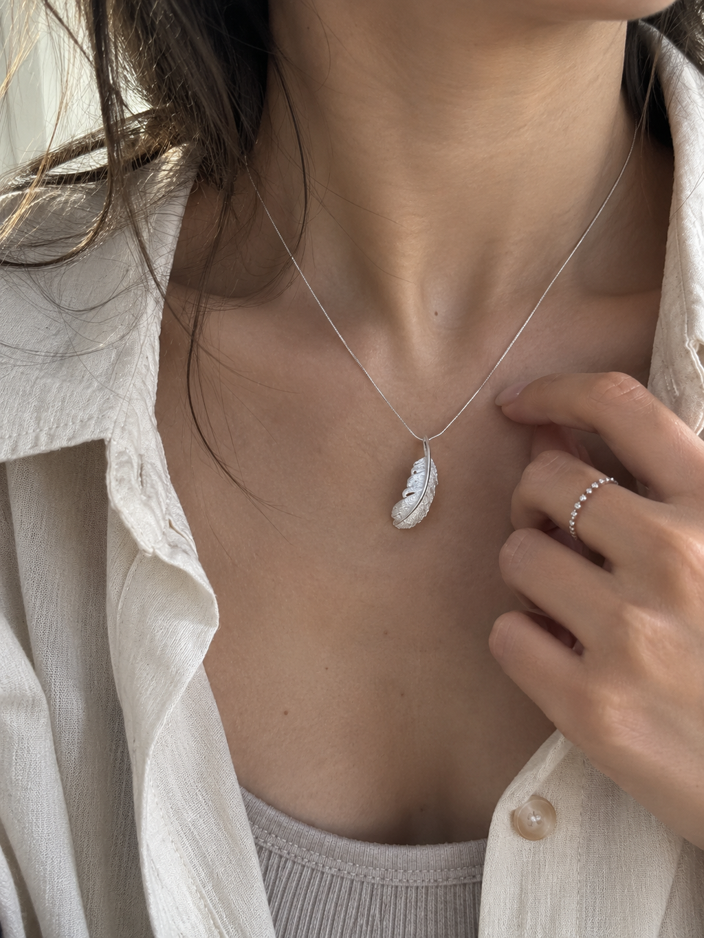 Featherlight Pendant