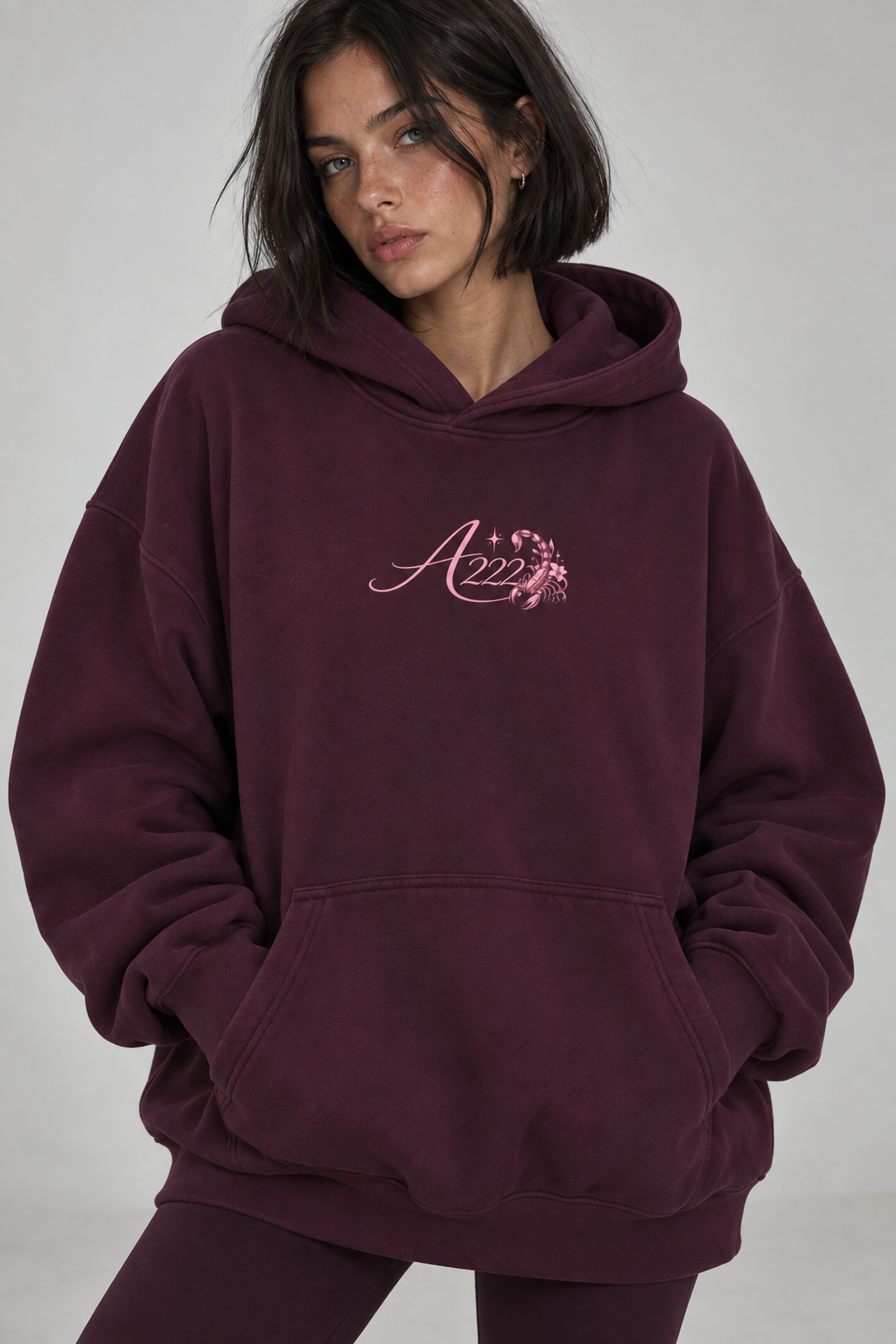 Scorpio Oversize Fleeced Hoodie
