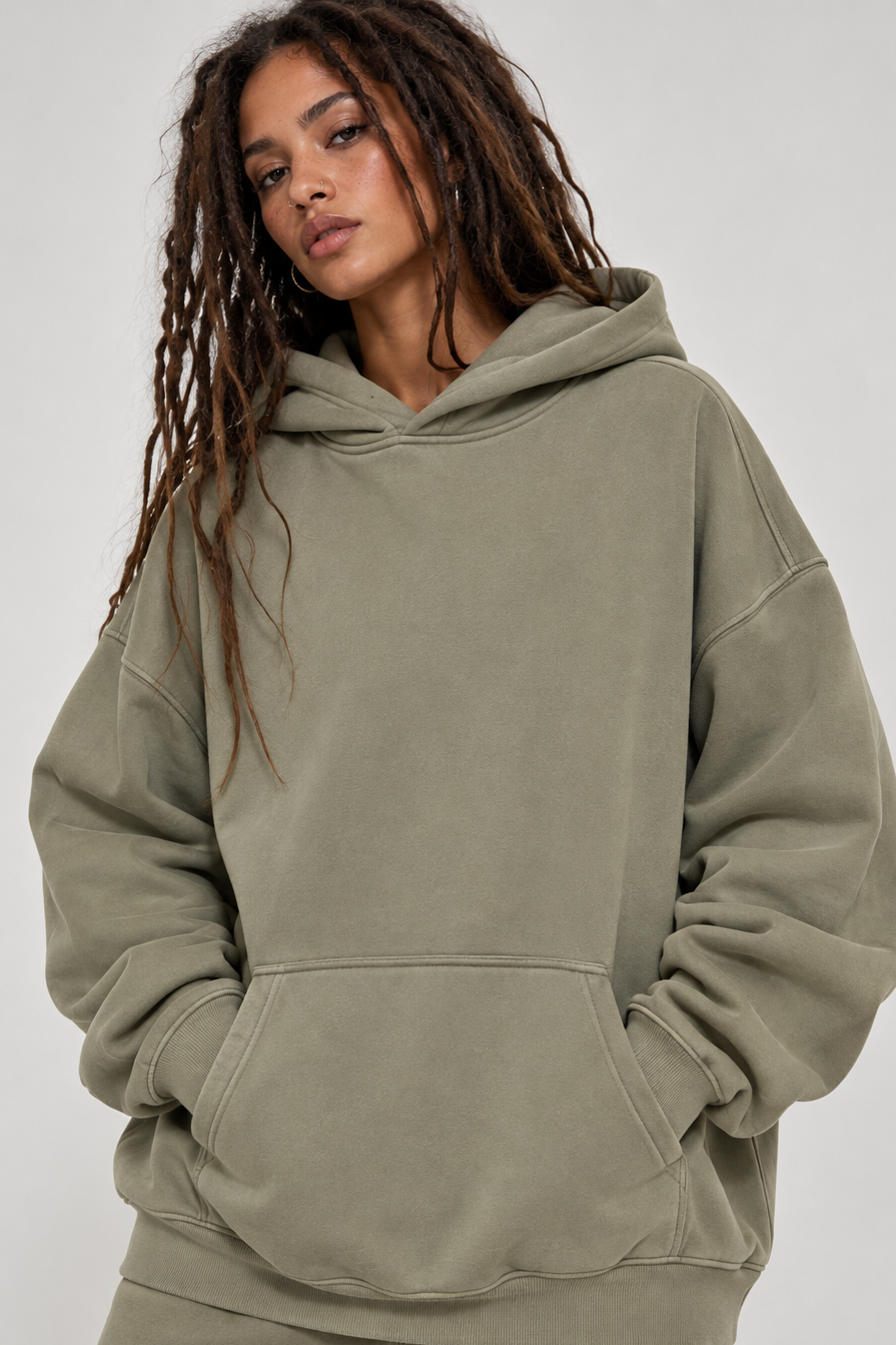 Forest Goddess Oversize Fleeced Hoodie