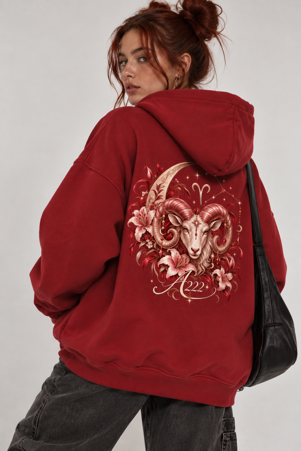 Aries Oversize Fleeced Hoodie
