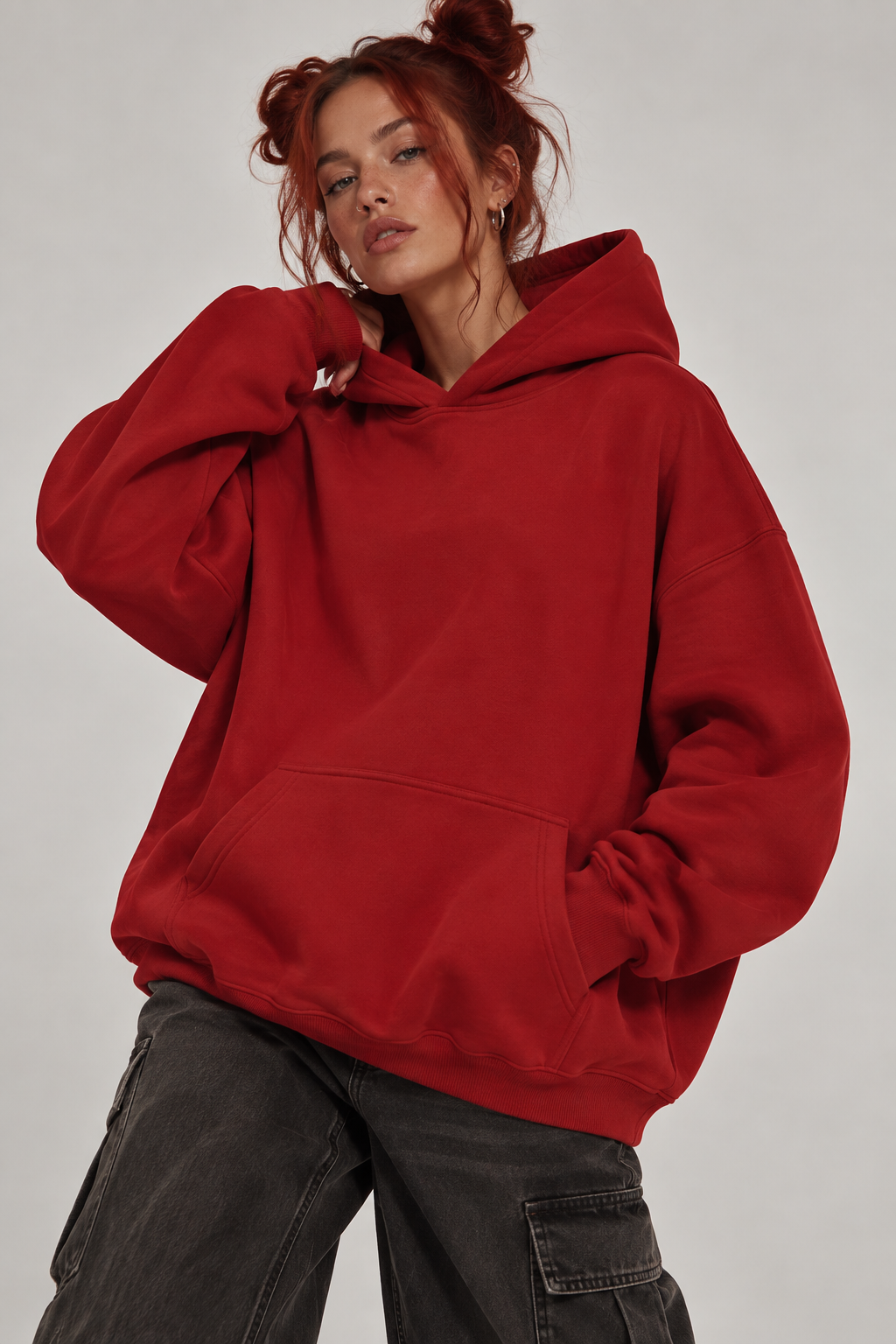 Aries Oversize Fleeced Hoodie