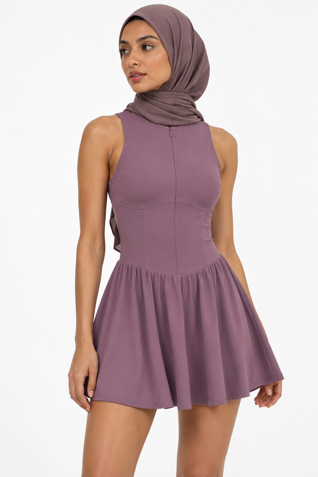 Corset Zip Active Dress