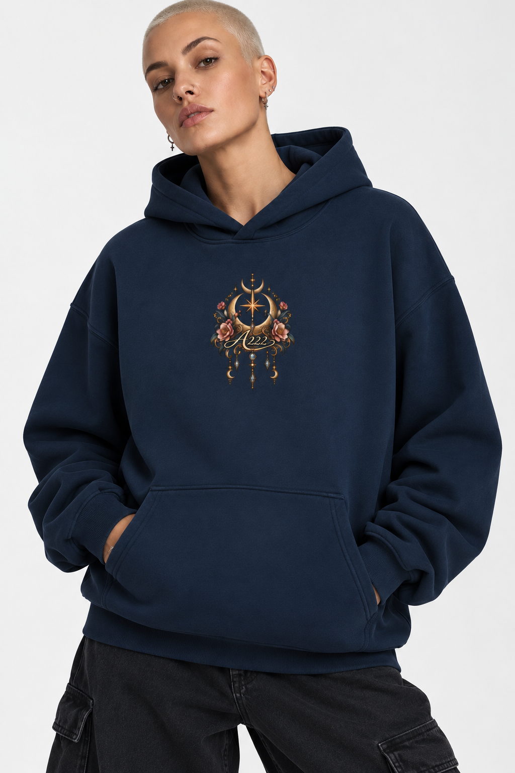 Mystic Metamorphosis Oversize Fleeced Hoodie