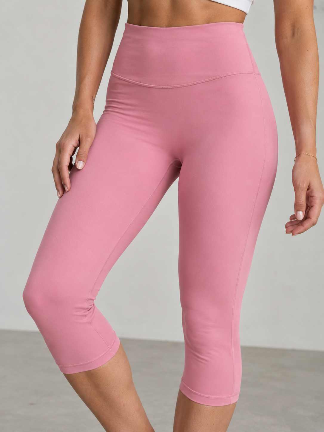 High Waisted Capri Leggings