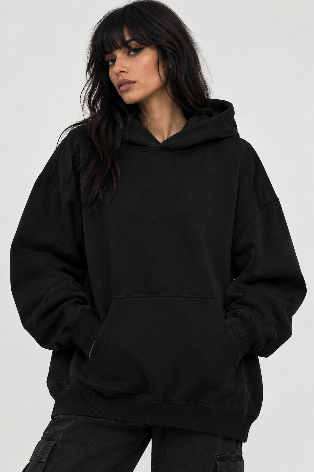 Sacred Scarab Oversize Fleeced Hoodie