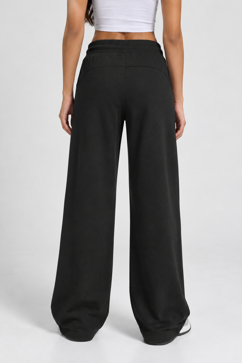 Wide Leg Fleece Joggers