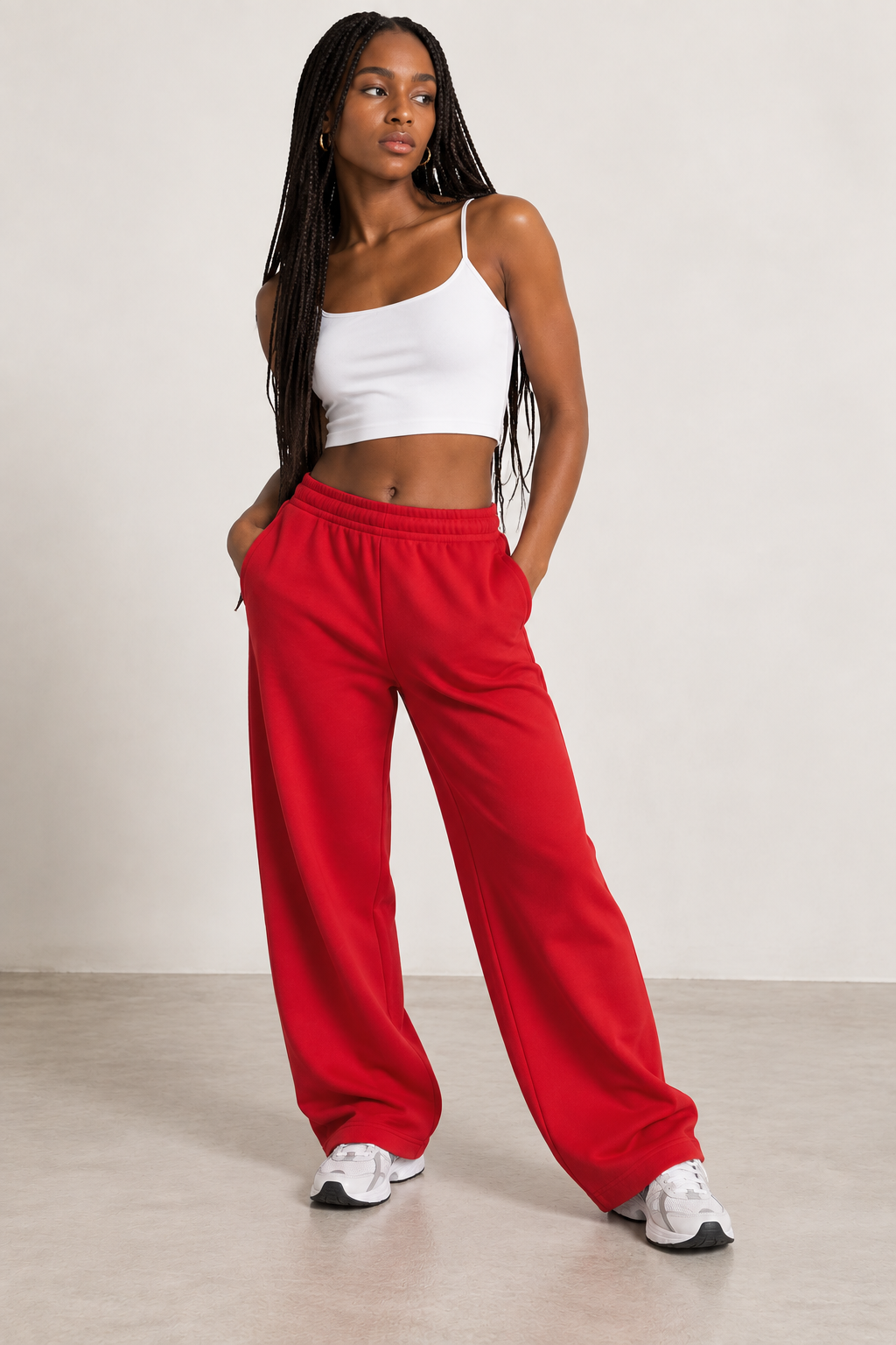 Straight Leg Fleece Joggers