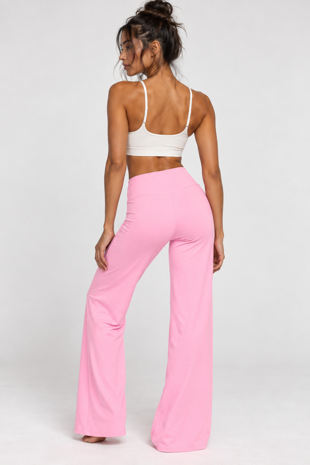 High Waisted Straight Leg Leggings