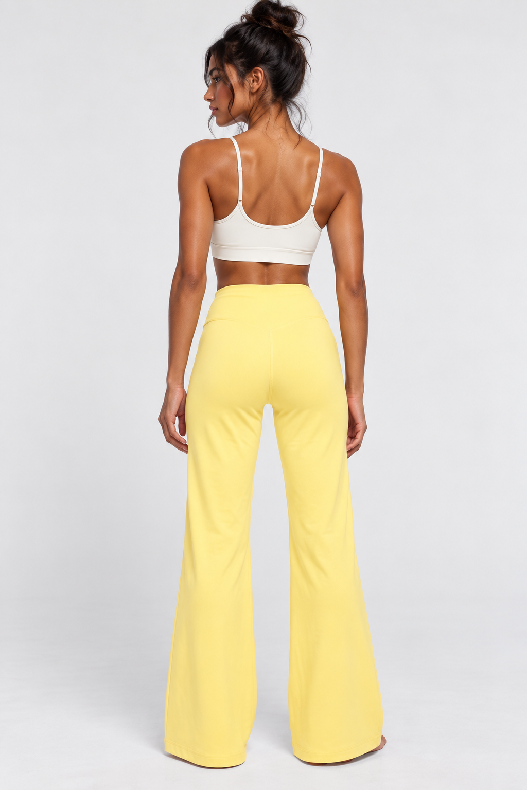 High Waisted Straight Leg Leggings