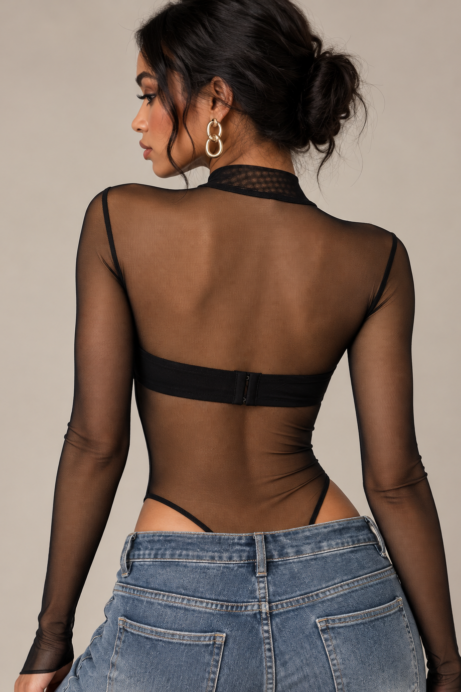 LILLITH Sheer Bodysuit 🐍