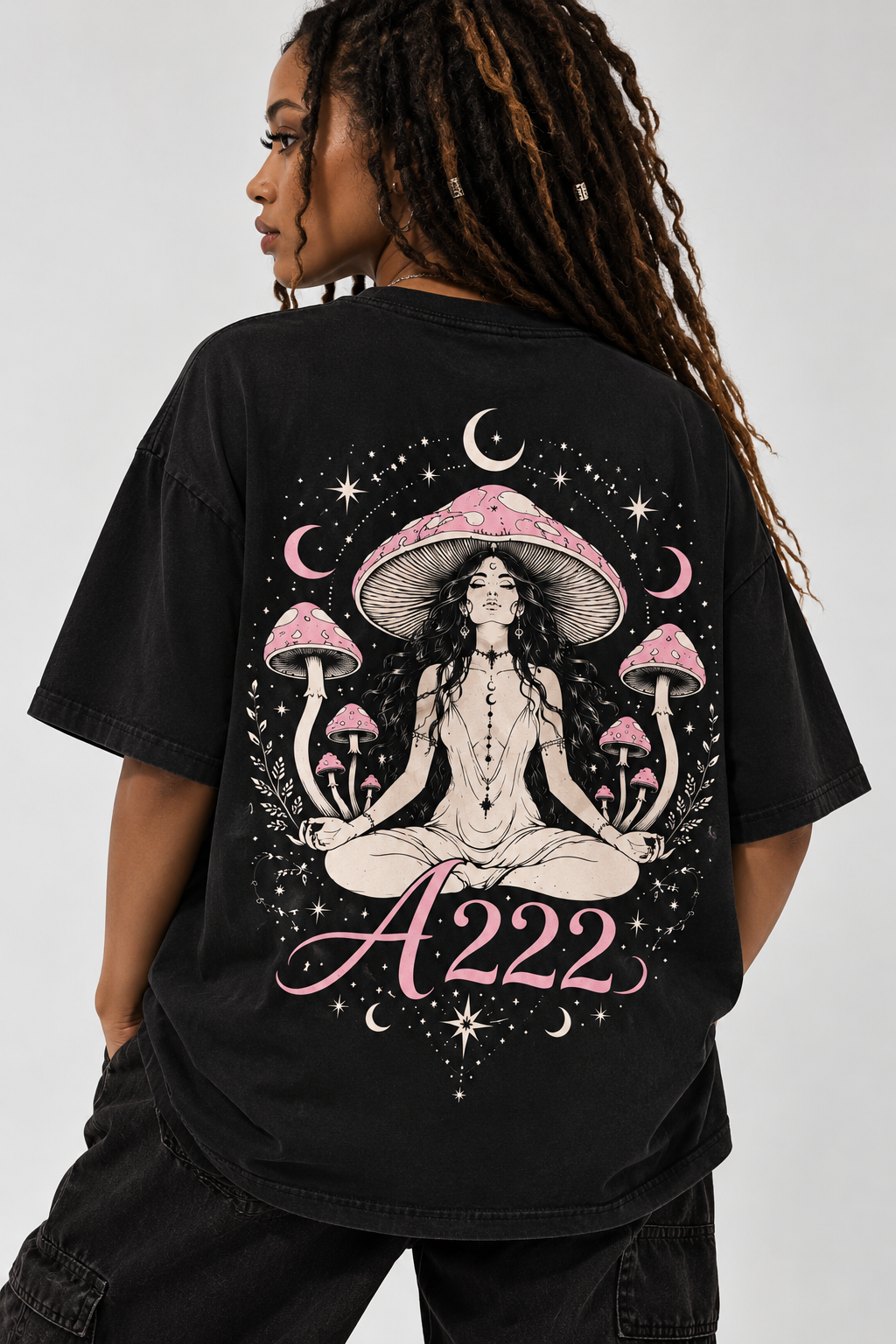 Mushroom Goddess 🍄 Oversize T-Shirt